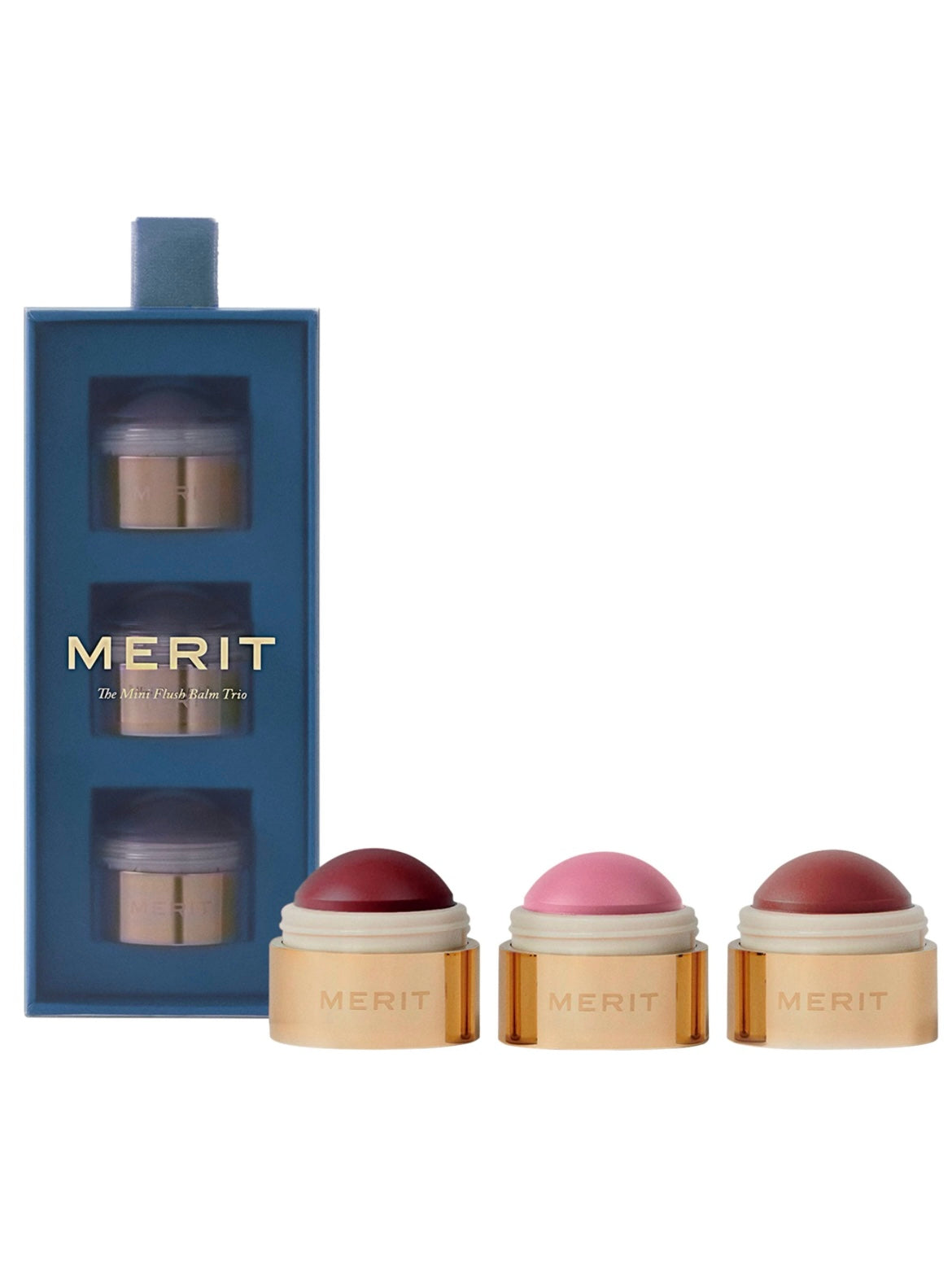 Mini Flush Balm Cream Blush Trio Set | 'Uka Cosmetics